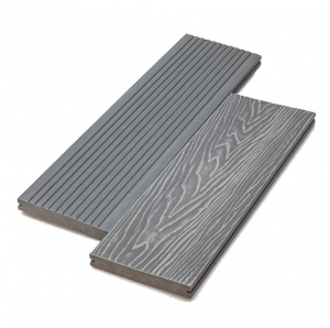 Террасная доска из ДПК Deckart Monolit 3D Серый