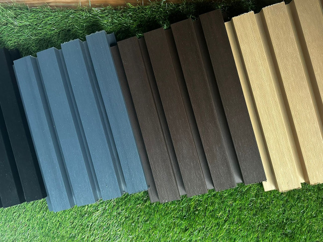 Стеновые реечные панели из ДПК CM Wall Сосна