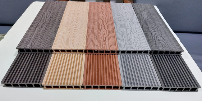 Террасная доска дпк Latitudo Евро Шоколад 